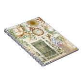 水クラシック色のギリシャの彫像新聞 ノートブック (右側)