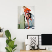 水クール止め ポスター (ホームオフィス)