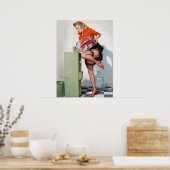 水クール止め ポスター (キッチン)