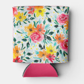 水クール色フローラパタカラフルーン 缶クーラー (正面)