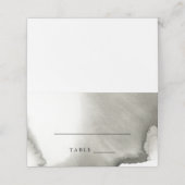 水グラデーション彩護送カード|グレー プレイスカード (外部開封)