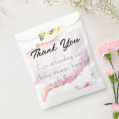 水グラデーション色白の優先バッグ フェイバーバッグ (封をした状態)