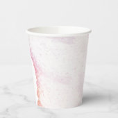 水グラデーション色紙カップ 紙コップ (左)