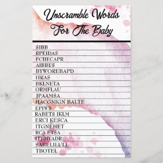 水グラデーション色紙