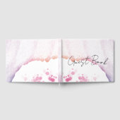 水グラデーション色 ゲストブック (全面)