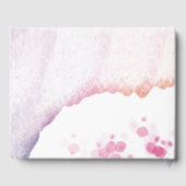 水グラデーション色 ゲストブック (裏面)