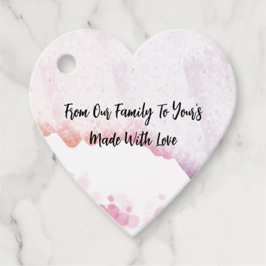 水グラデーション色 フェイバータグ (正面)