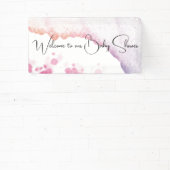 水グラデーション色 横断幕 (インサイチュ)