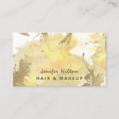 水コンテンポラリーエレガント色の洗浄光 名刺 (正面)