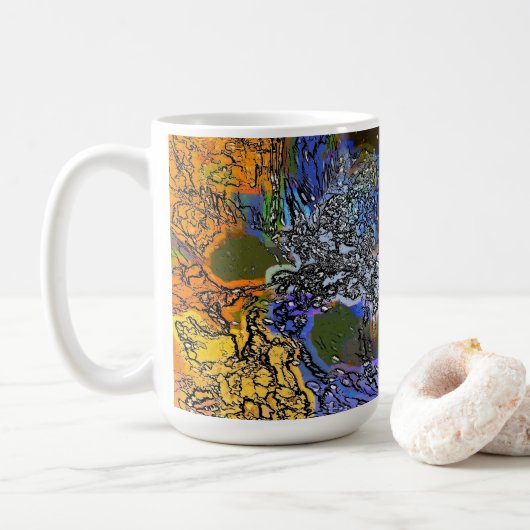 水コーヒーマグ コーヒーマグカップ (ドーナツ)