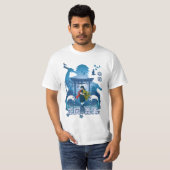 水サムライ Tシャツ (正面フル)