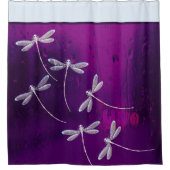 水シャワーカーテンのトンボ シャワーカーテン (正面)