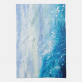 水シリーズ1 キッチンタオル (縦)