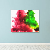 水シリーズ2の液体インク キャンバスプリント (インサイチュ (ウッドフロア))