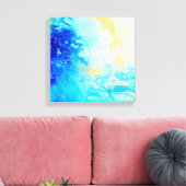 水シリーズ2 キャンバスプリント (インサイチュ (リビング))