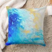 水シリーズ2 クッション (ブランケット)