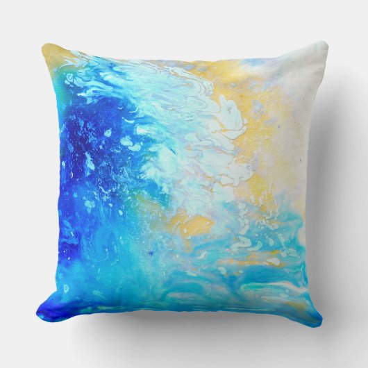 水シリーズ2 クッション (正面)