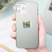 水シールを飲澄んむ | おもしろい水和層 シール (スマートフォン)