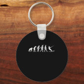 水スキーおもしろいイレブンのスキーギフトアイディア キーホルダー (正面)