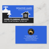 水スタイリッシュ栓管路縁ど 名刺 (正面/裏面)