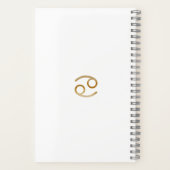 水スタイリッシュ色がんカスタム専門誌 ノートブック (裏面)