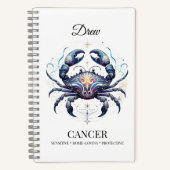 水スタイリッシュ色がんカスタム専門誌 ノートブック (正面)