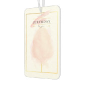 水スタイリッシュ色コットンキャンディ誕生日 カーエアーフレッシュナー (左)