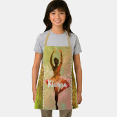 水スタイリッシュ色バレリーナ エプロン (インサイチュ)