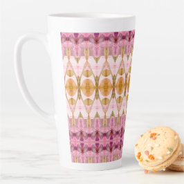 水スタイリッシュ色パターン（の模様が）ある カフェラテマグ