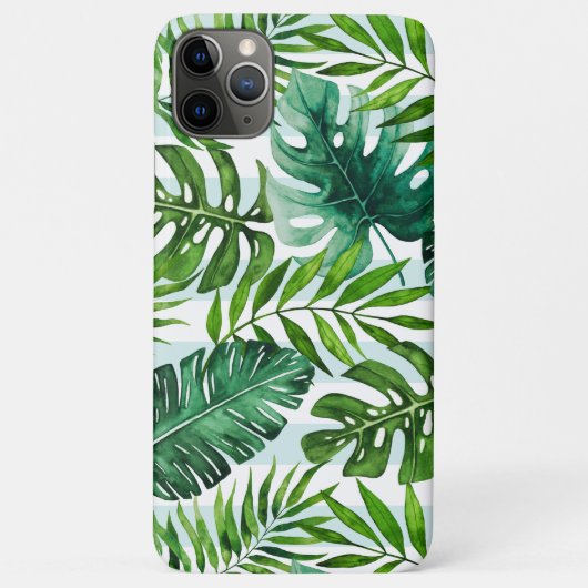 水スタイリッシュ色熱帯植物園 Case-Mate iPhoneケース (裏面)