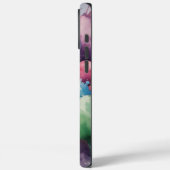 水スタイリッシュ色 – 色のスプラッシュを追加 Case-Mate iPhoneケース (裏面 / 左)
