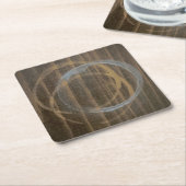 水ステンドコースター スクエアペーパーコースター (アングル)