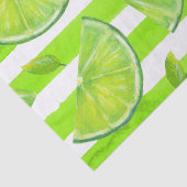 水ストライプの色ライム 薄葉紙 (詳細)