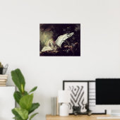 水スパニエル犬 ポスター (ホームオフィス)