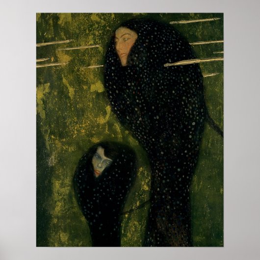 水スプライト， 1899 (キャンバス上の油) ポスター (正面)