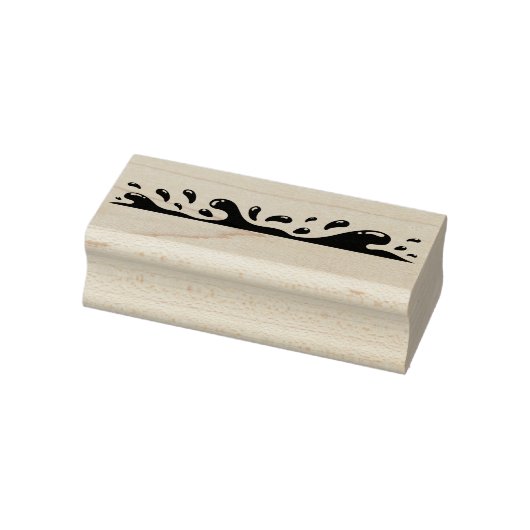 水スプラッシュアートスタンプ ラバースタンプ (スタンプ)