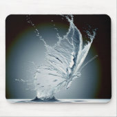 水スプラッシュバタフライ マウスパッド (正面)