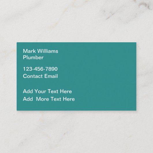 水スプラッシュプラマーテーマ名刺 名刺 (裏面)