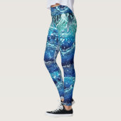 水スプラッシュレッグ レギンス (左)