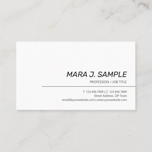 水スプラッシュ生デザイン名刺 名刺 (裏面)