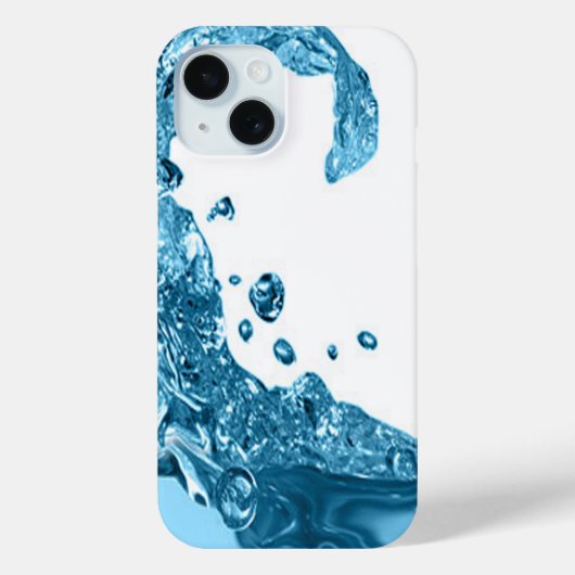 水スプラッシュ1 Case-Mate iPhoneケース (裏面)