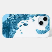 水スプラッシュ1 Case-Mate iPhoneケース (裏面 (横))