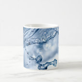 水スプラッシュ コーヒーマグカップ (中央)