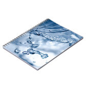 水スプラッシュ ノートブック (左側)