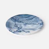 水スプラッシュ ペーパープレート (アングル)