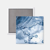 水スプラッシュ マグネット (正面/裏面)