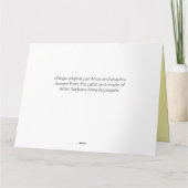 水スペインの犬と黄色のバラ – 大 カード (裏面)