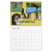 水スペインの犬2020 カレンダー (3月 2027)