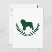 水スペインの犬 ポストカード (正面/裏面)