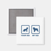 水スペインの犬 マグネット (正面/裏面)